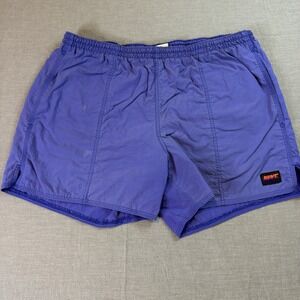 Vintage Nike Swim Trunks Mens Large Mesh Lined Pockets Bathing Suit Purple 90s